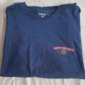 Izod Blue Short Sleeve Tee